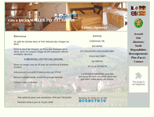 Tablet Screenshot of gite-eyermann.fr